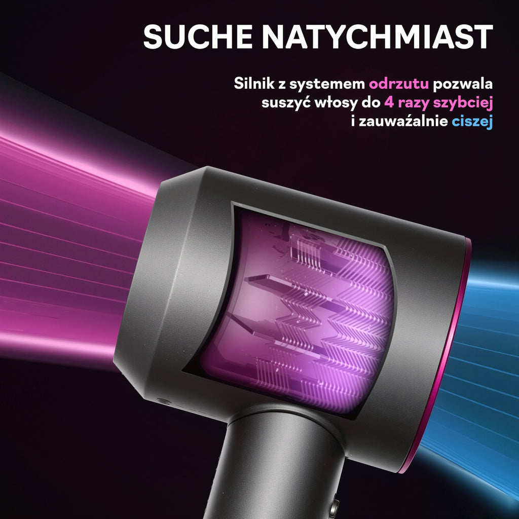 AirWave – suszarka odrzutowa do włosów